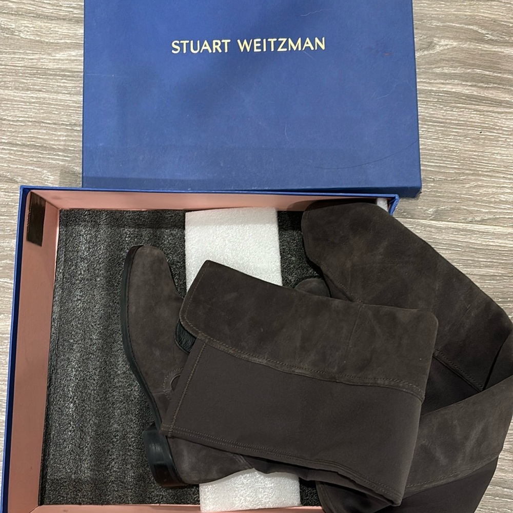 Stuart Weitzman Langdon over the knee boot size 7.5 Worn les than five times